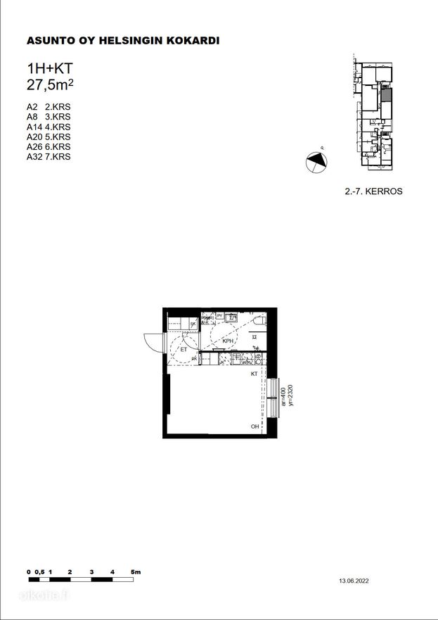 Kellosilta 8A A32 – photo 2