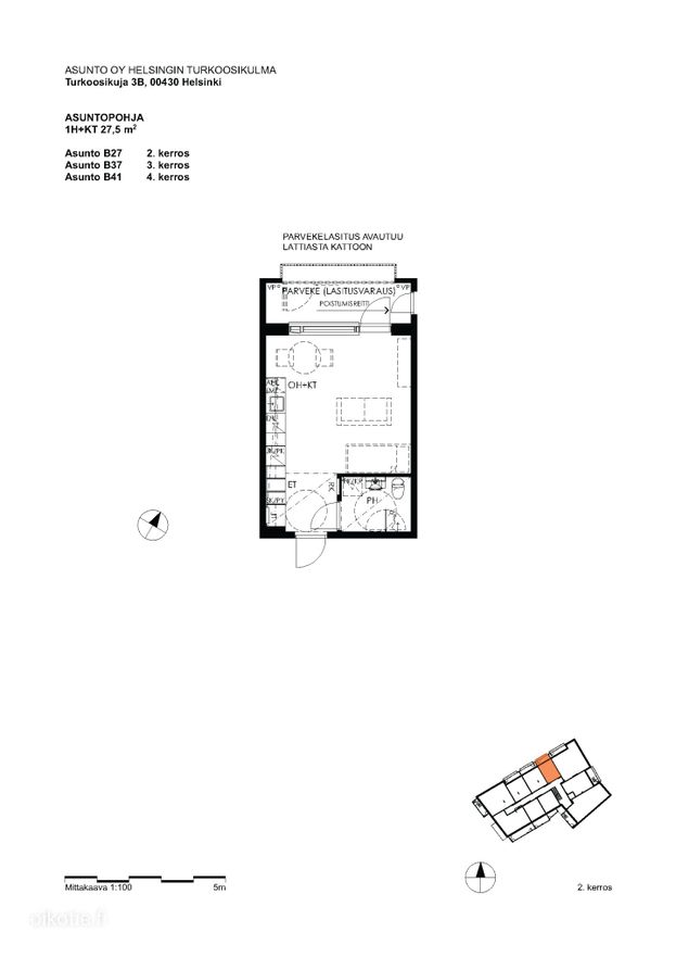 Turkoosikuja 3 B 27 – photo 2