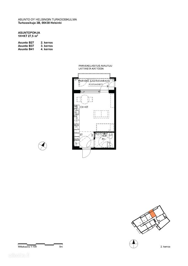 Turkoosikuja 3 B 37 – photo 2
