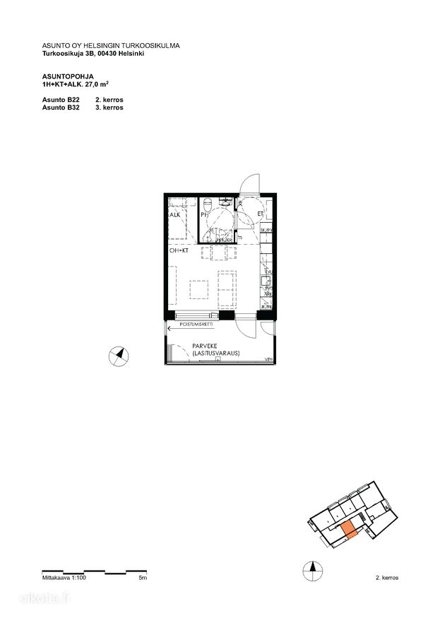 Turkoosikuja 3 B 31 – photo 2